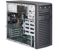 Supermicro SuperServer Mid-Tower 5039D-i CPU(1) E3-1200v5/ noHS/ no memory(4)/ on board RAID 0/1/5/10/ internalHDD(4)LFF/ 2xGE/ 3xFH/ 1x300W Gold/ no Backplane , 